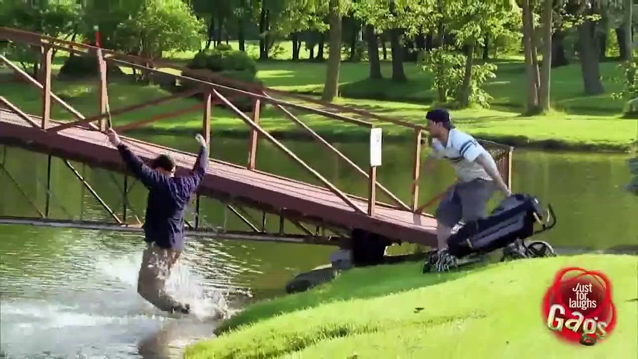 Lo mejor de fingir hacer  bromas ciegas Risa total (Gags)