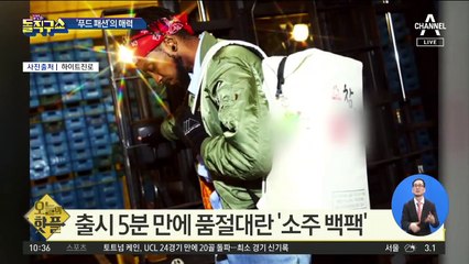 [핫플]소주 백팩·밀가루 패딩…‘푸드 패션’의 매력