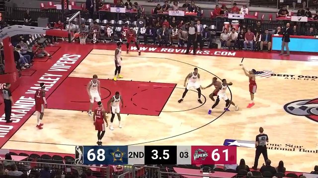 Jarred Vanderbilt knocks it down as the clock expires