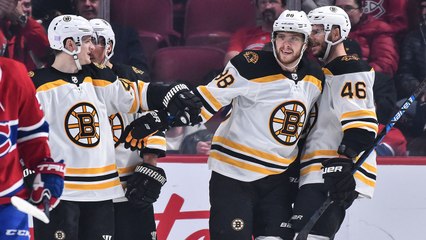 David Pastrank collects sixth career hatty in Bruins' rout