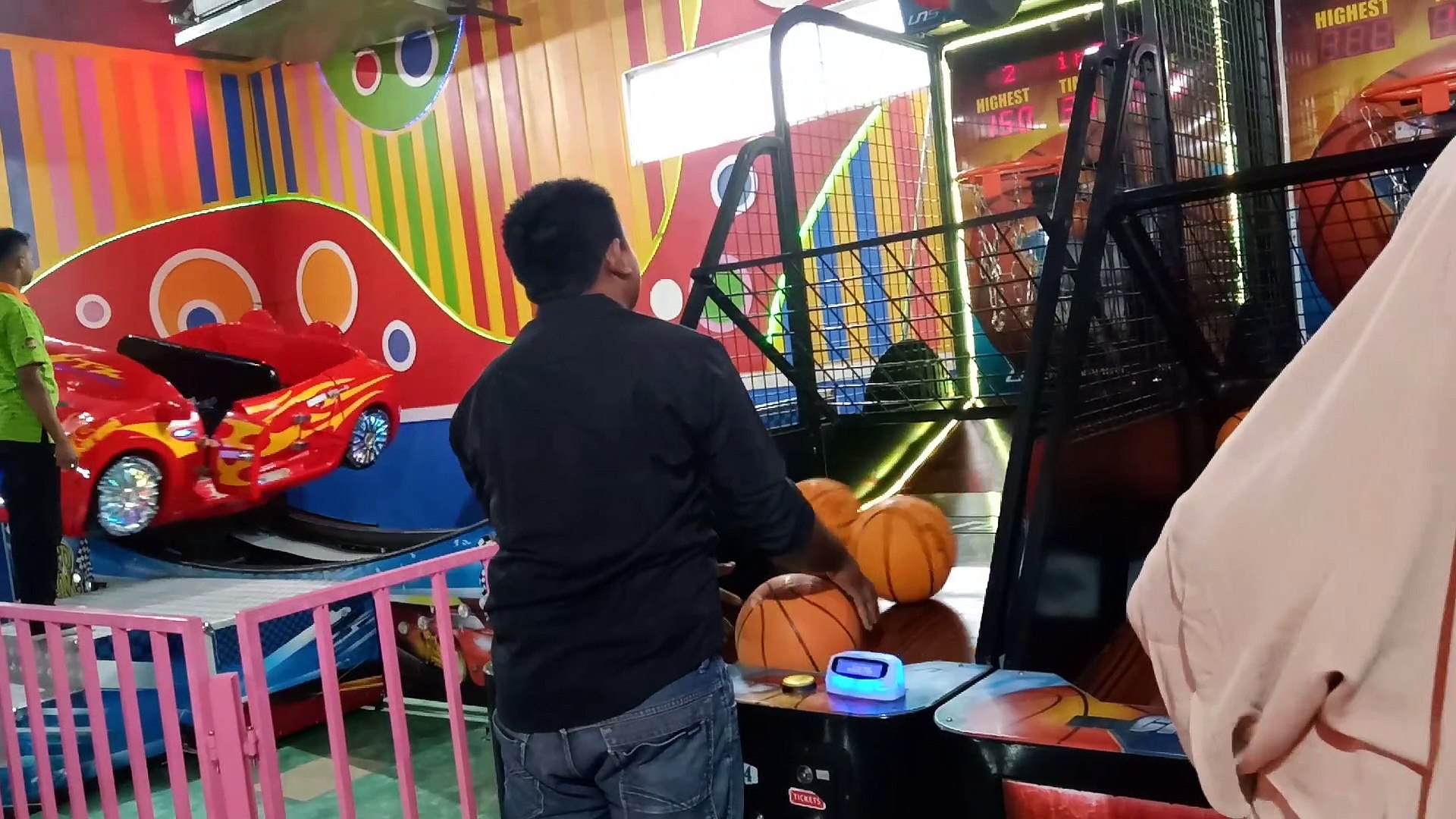 ⁣Game basketball