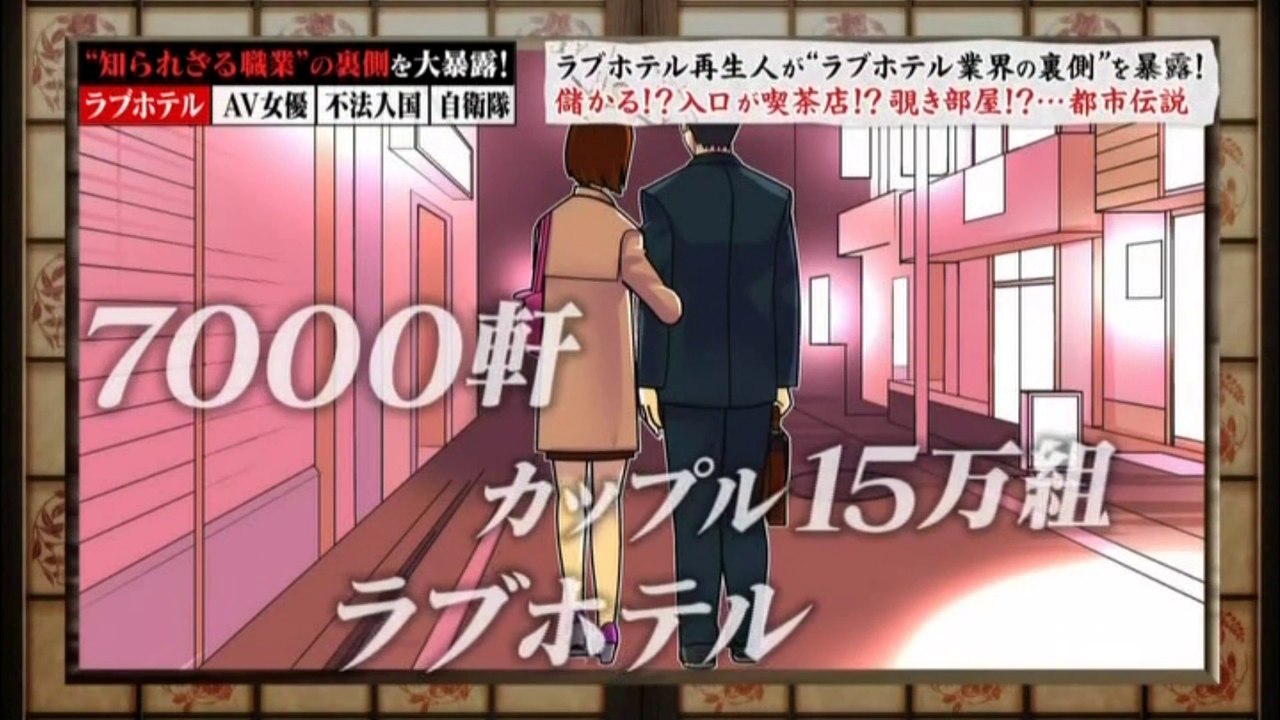 ラブホテル業界 裏事情
