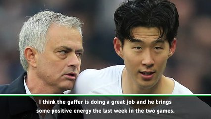Mourinho brings positive energy but I'm sad about Pochettino - Son