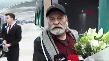 Haluk Bilginer İstanbul'a döndü: Böyle bir enerjiye ihtiyaç varmış