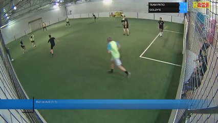 But de Adil (1-1) - TEAM PATIO Vs GOLDY'S - 25/11/19 20:00 - LIGUE 1 - Poitiers Game Parc