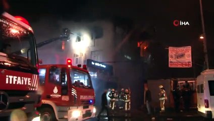 Güngören’de Tekstil Atölyesinde Yangın: 2 Yaralı