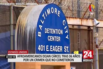 EEUU: liberan a afroamericanos tras 36 años por crimen que no cometieron