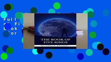 Full E-book The Book of Five Rings: The Book of Five Rings  For Trial