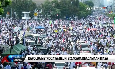 Polisi Terima Surat, Panitia Optimistis Reuni 212 Berjalan Mulus