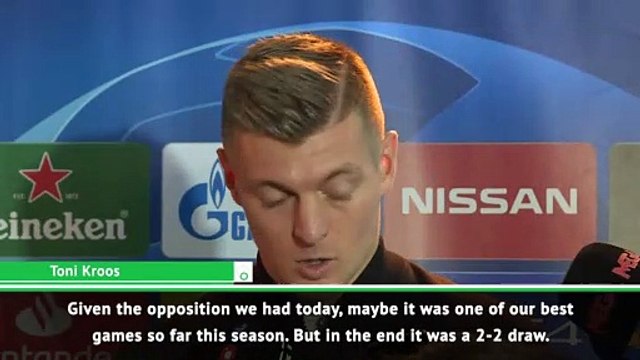 Real can't let leads slip like we did against PSG - Kroos