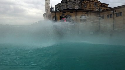 Dirt in Széchenyi Thermal Baths in Budapest