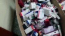 Mersin'de 150 bin adet tıbbi ve cinsel içerikli ilaç ele geçirildi