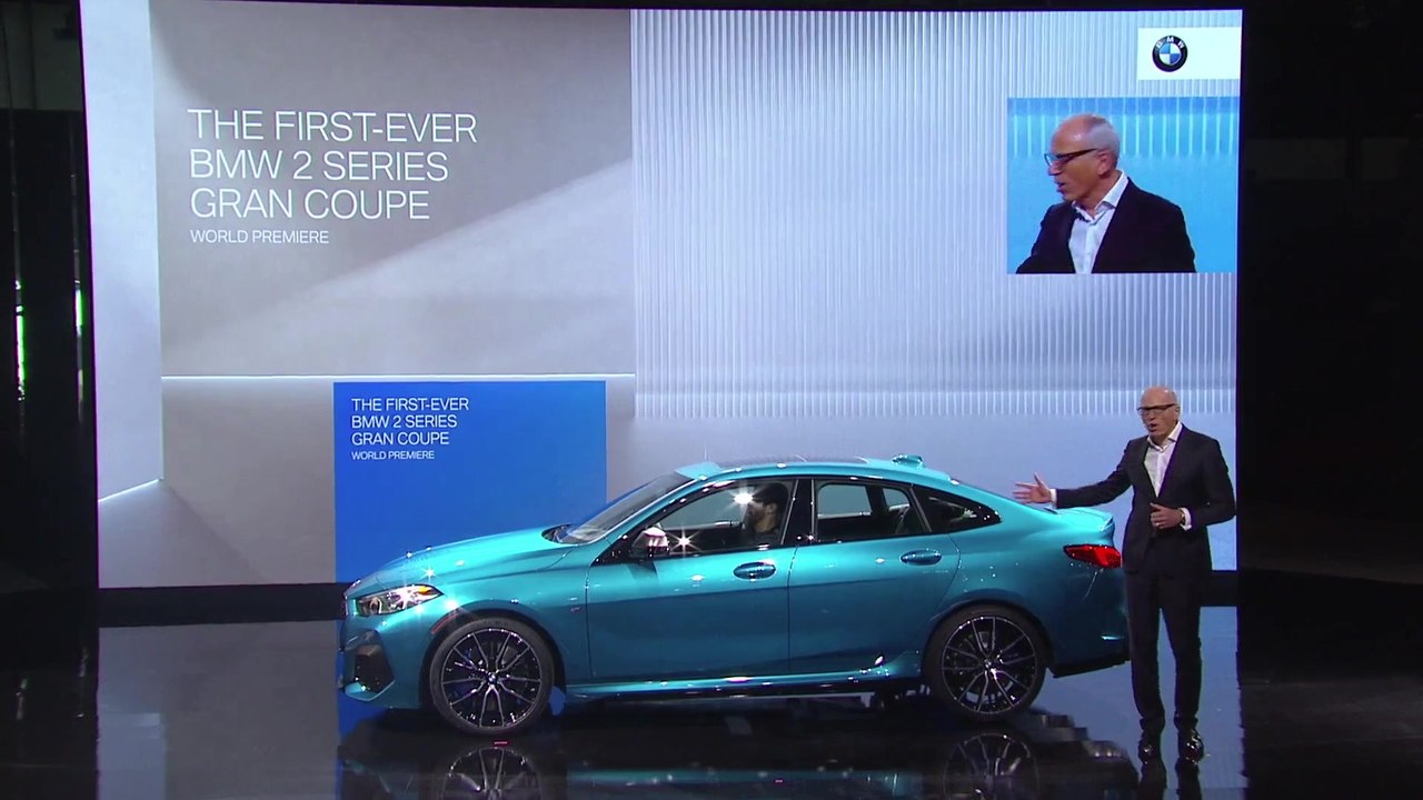 Das erste BMW 2er Gran Coupé Premiere auf der 2019 Los Angeles Auto Show