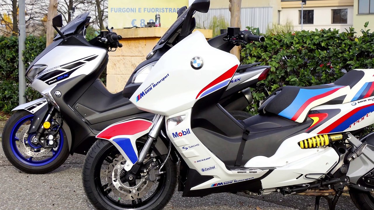 T-MAX Vs BMW C650 Sport - Video Dailymotion