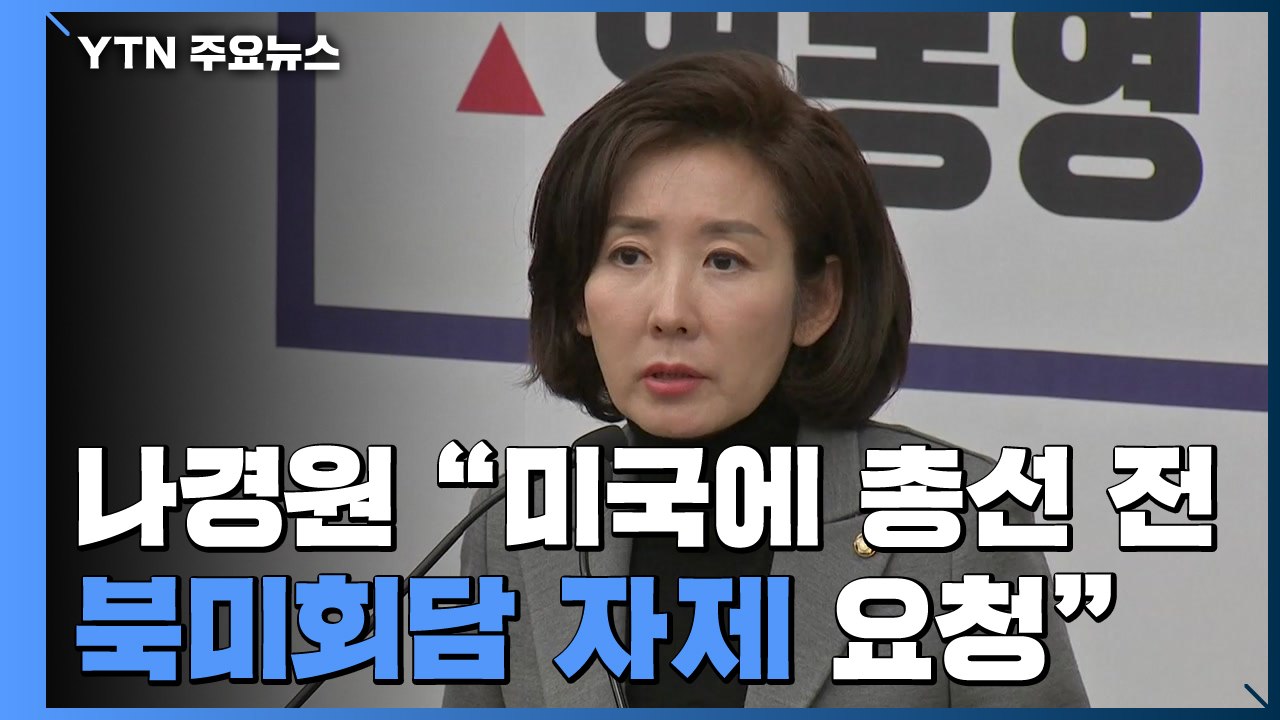[단독] 나경원 "美에 내년 총선 前 북미회담 말아달라 요청" / YTN