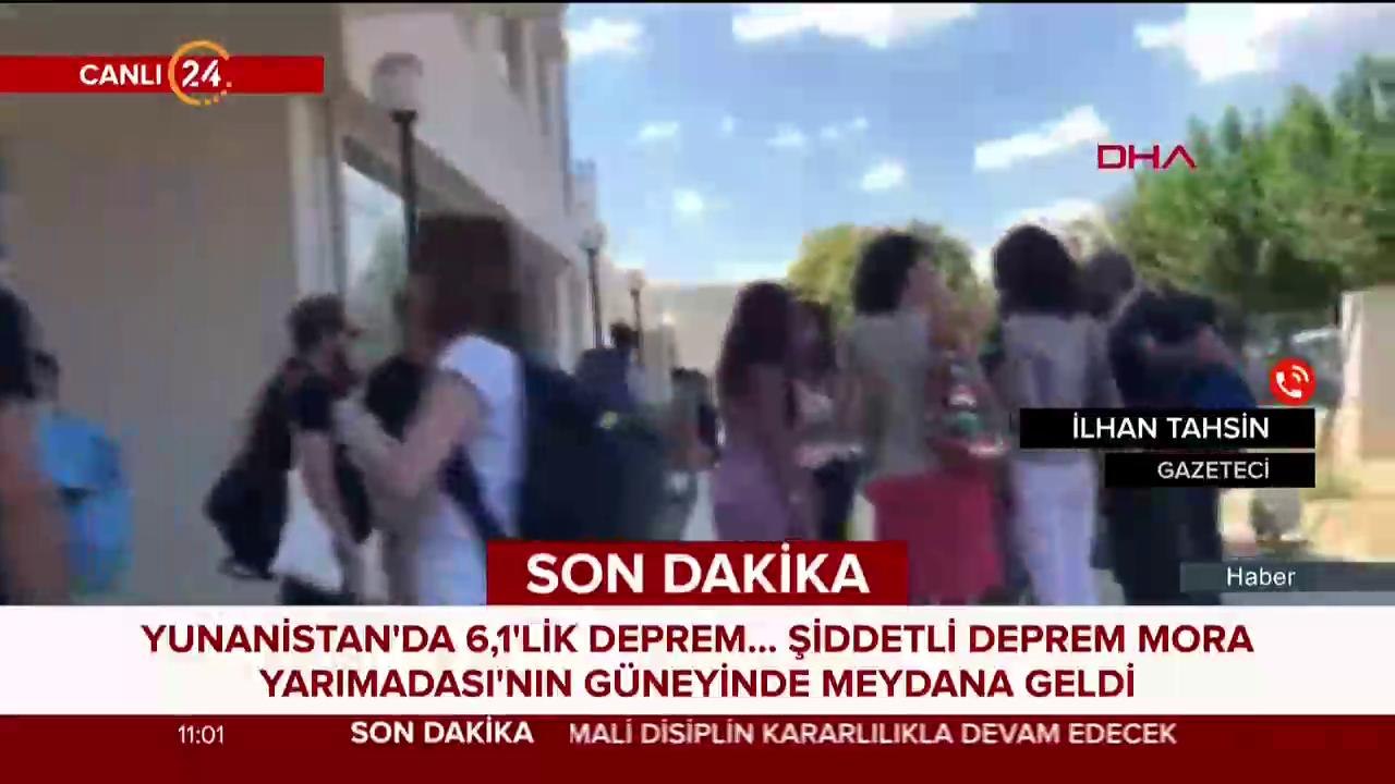 #SONDAKİKA Yunanistan'da deprem