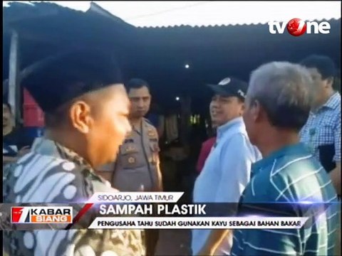 KLH Sidak Limbah Sampah Plastik untuk Industri Tahu