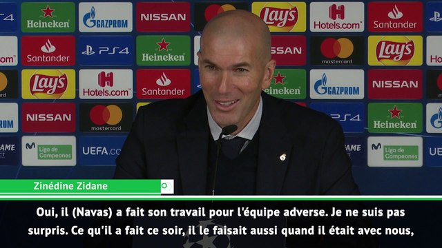 Zidane : Navas ? Je ne suis pas surpris