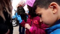Konya'da aileler çocuklarıyla 1 ton çöp topladı