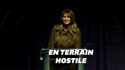 Melania Trump huée à Baltimore, ville insultée par son mari