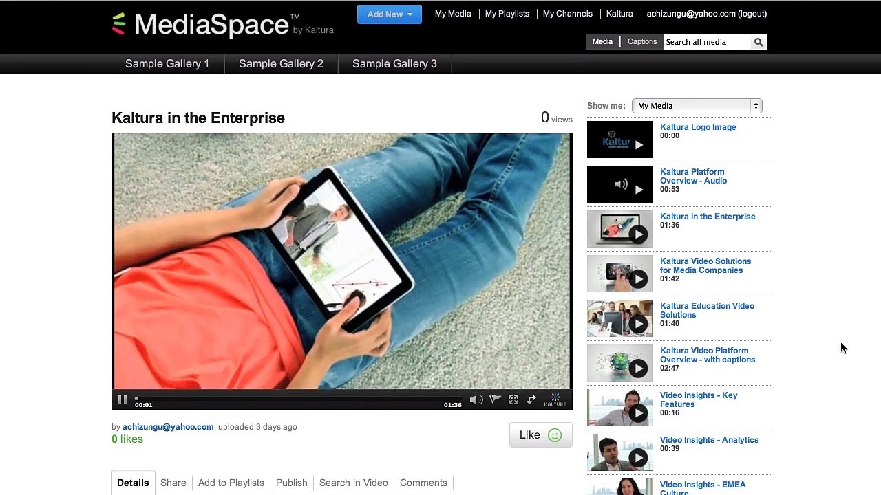Intro to MediaSpace