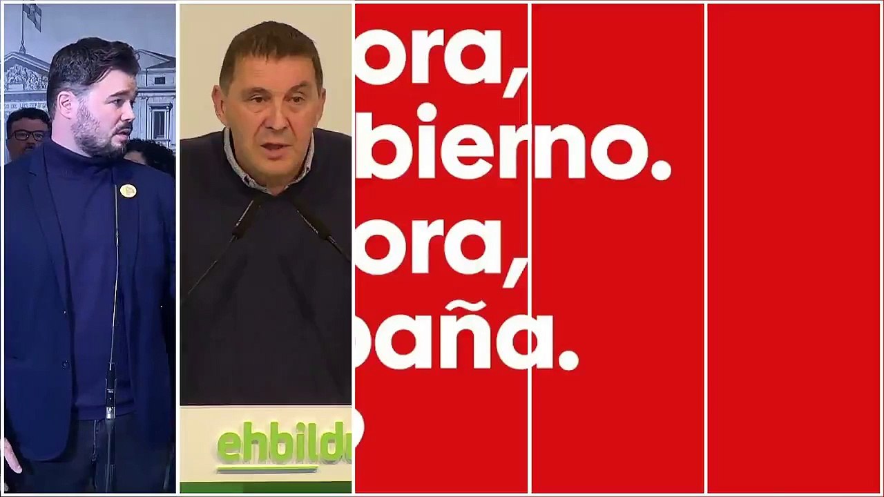 Vox acusa a Sánchez de ser el "peón de golpistas, comunistas, proetarras y corruptos"