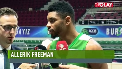 Freeman‘dan Bursaspor taraftarına övgü
