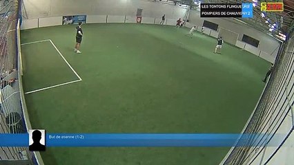 But de etienne (1-2) - LES TONTONS FLINGUEURS Vs POMPIERS DE CHAUVIGNY - 25/11/19 20:00 - LIGUE 1