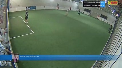 But de jean-baptiste (1-4) - LES TONTONS FLINGUEURS Vs POMPIERS DE CHAUVIGNY - 25/11/19 20:00
