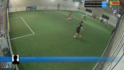 But de etienne (2-5) - LES TONTONS FLINGUEURS Vs POMPIERS DE CHAUVIGNY - 25/11/19 20:00 - LIGUE 1