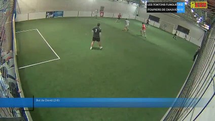 But de David (2-6) - LES TONTONS FLINGUEURS Vs POMPIERS DE CHAUVIGNY - 25/11/19 20:00 - LIGUE 1