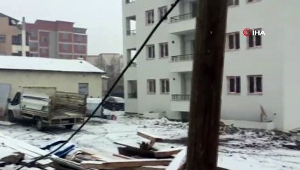 Bingöl’ün İlçelerinde Kar Yağışı Başladı