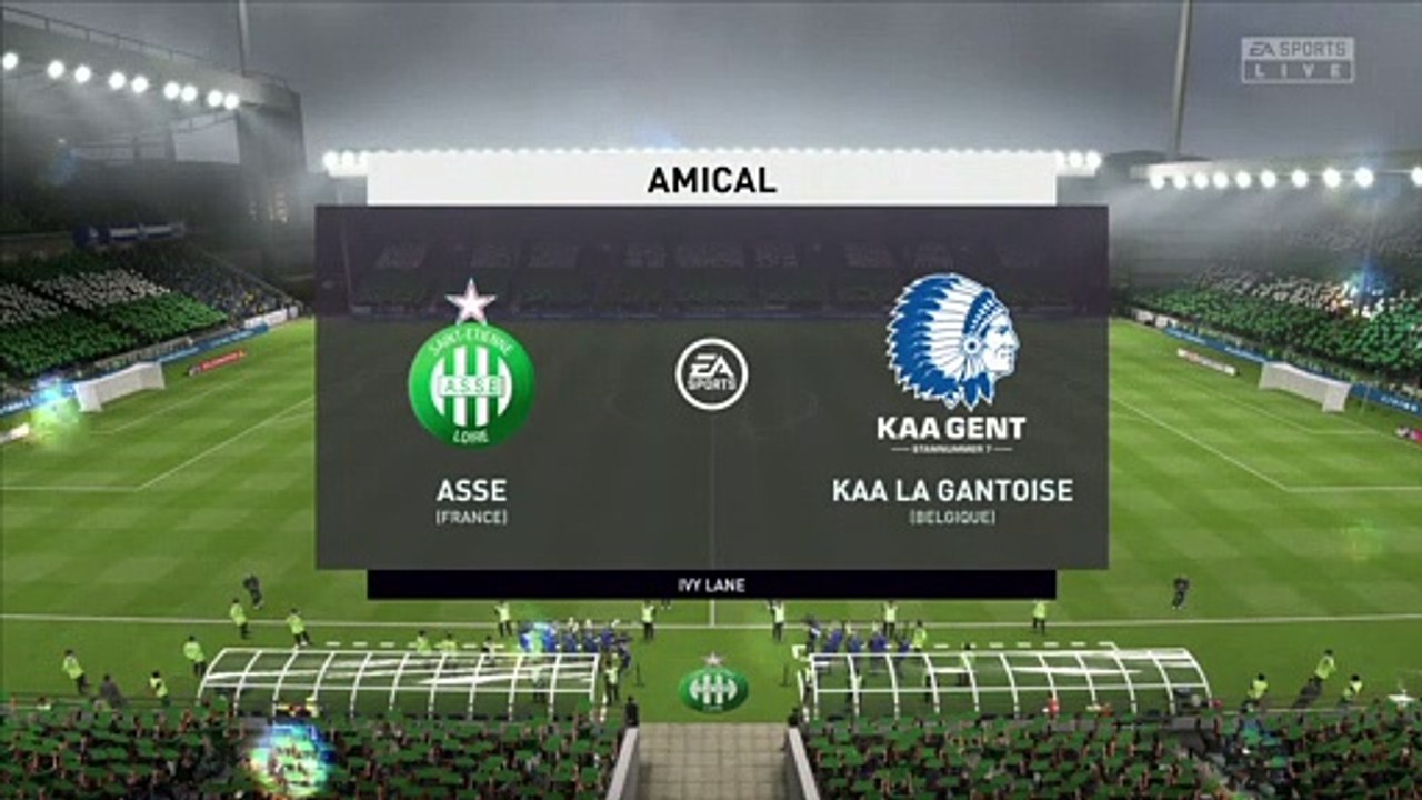 FIFA 20 : on a simulé ASSE - La Gantoise de Ligue Europa