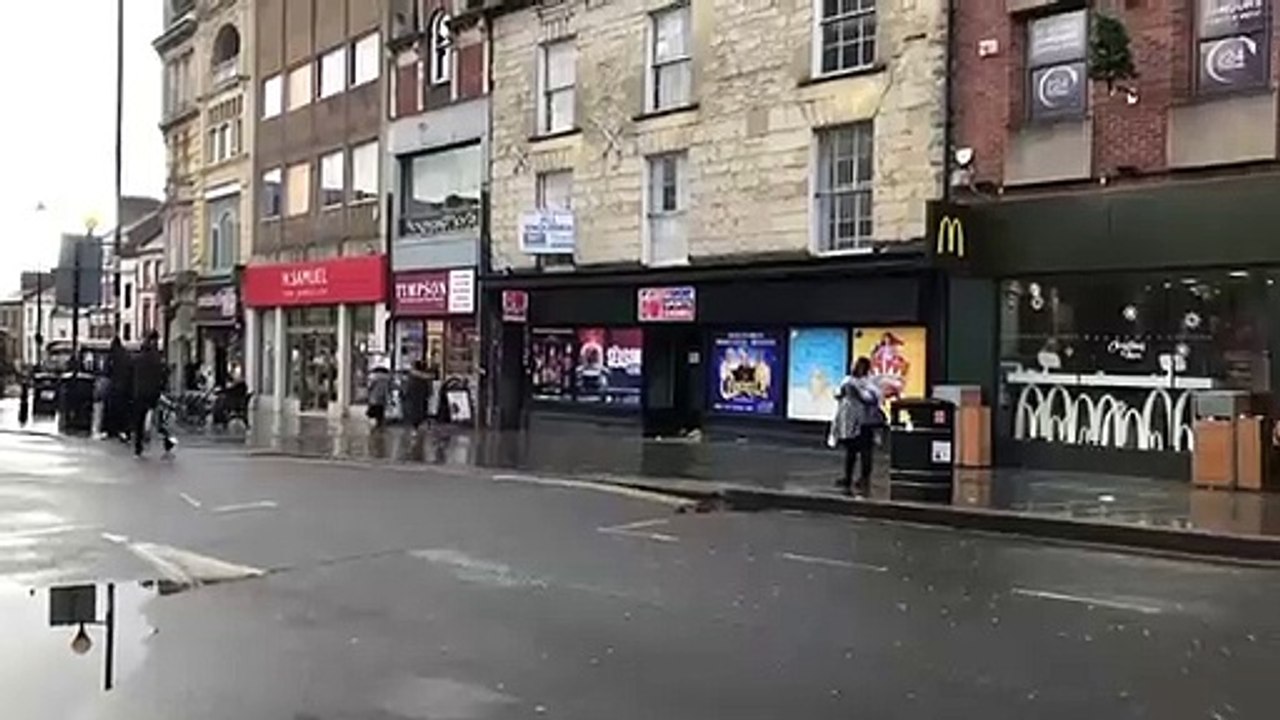 Boy, 17, stabbed outside McDonald's in Northampton town centre