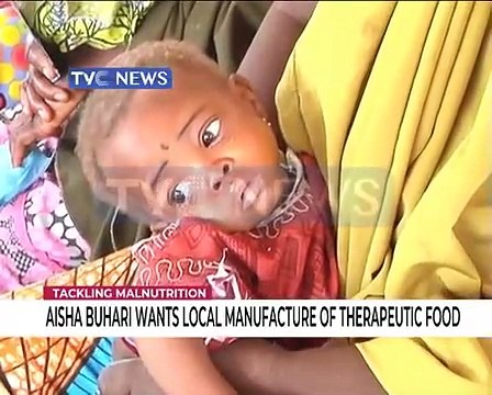 Aisha Buhari advocates local production of Therapeutic food