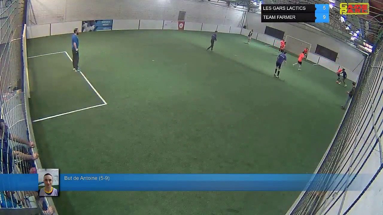 But de Antoine  (5-9) - LES GARS LACTICS Vs TEAM FARMER - 25/11/19 21:00 - LIGUE 2