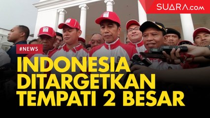 Jokowi Beri Target Indonesia Bisa Tempati 2 Besar di Sea Games 2019