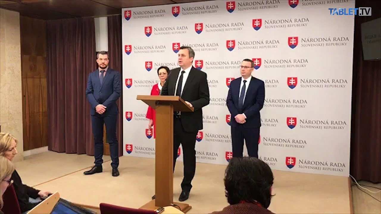 ZÁZNAM: Brífing predsedu NR SR Andreja Danka