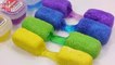 Learn Colors Slime Toys Cheese Stick Foam Clay Colors Slime DIY Toys For Kids