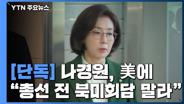 [단독] 나경원 美에 총선 前 북미정상회담 말아달라 요청 / YTN