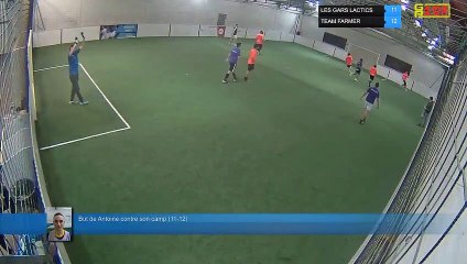 But de Antoine  contre son camp (11-12) - LES GARS LACTICS Vs TEAM FARMER - 25/11/19 21:00 - LIGUE 2