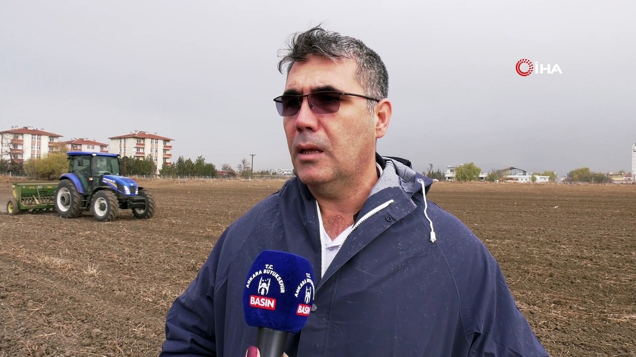 Atatürk Orman Çiftliği arazisi tohumla buluştu