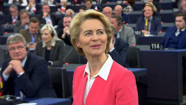 Von der Leyen y sus comisarios reciben la aprobación de la Eurocámara