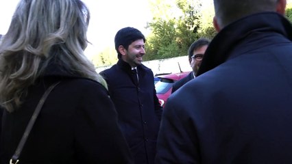 Roma - Il Ministro Speranza visita l'Ospedale Sandro Pertini (27.11.19)
