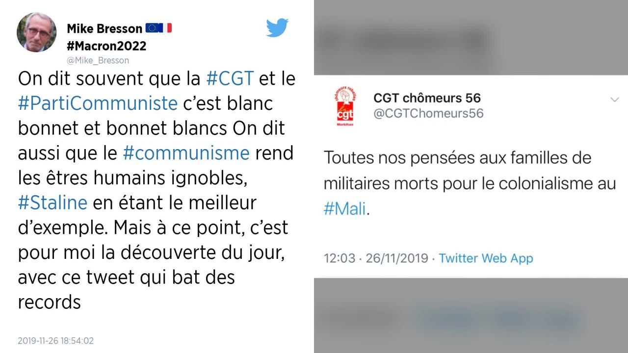 Le tweet polémique de la CGT Chômeurs 56 sur les soldats morts au Mali