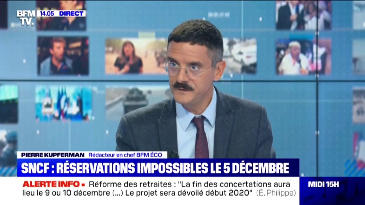 La SNCF bloque les réservations de trains pour les 5 et 6 décembre… voire au-delà sur certaines lignes