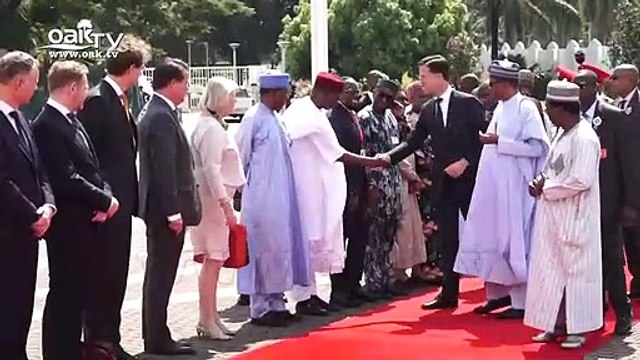 Buhari hosts Netherland's Prime Minister In Abuja