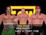 ECW Barely Legal Mod Matches Shane Douglas vs Sabu vs Terry Funk