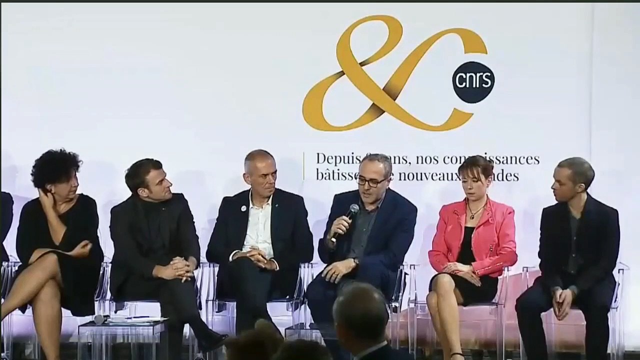 Cérémonie des 80 ans du CNRS - Intervention de L. De Luca sur les enjeux de recherche autour du patrimoine et des données patrimoniales