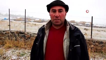 Varto'da kar yağışı